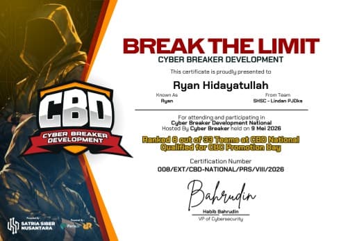 Sertifikat Cbd National
