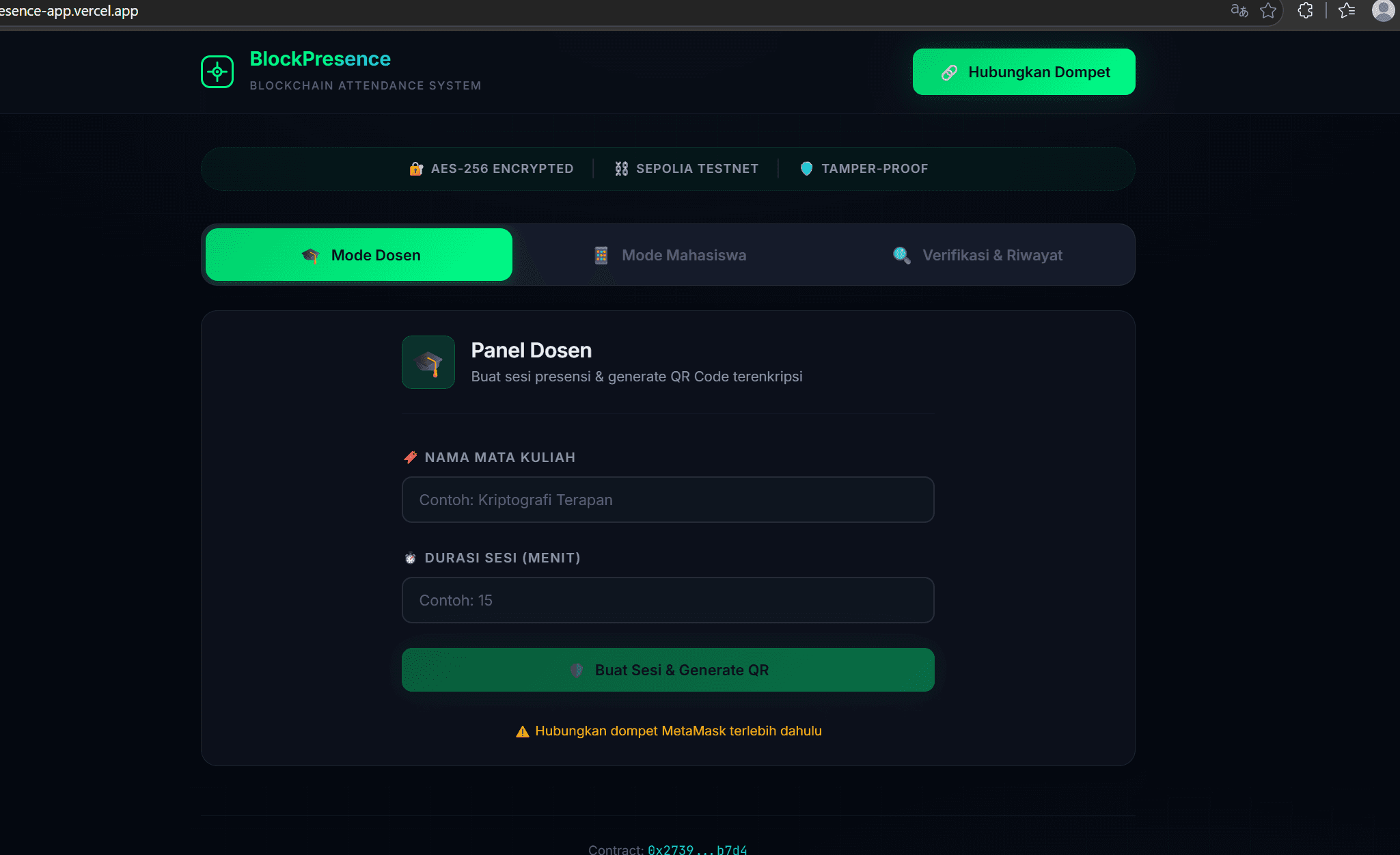 Preview BlockPresence